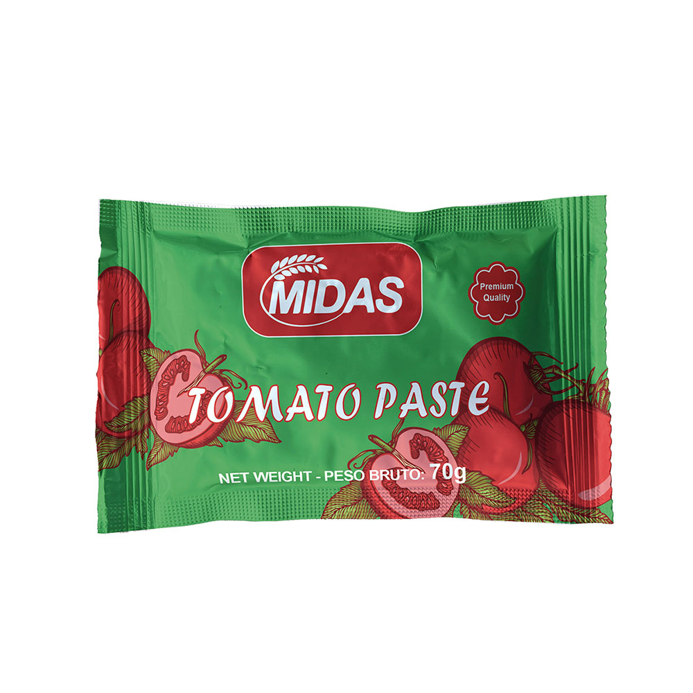 Sachet tomato paste 70g