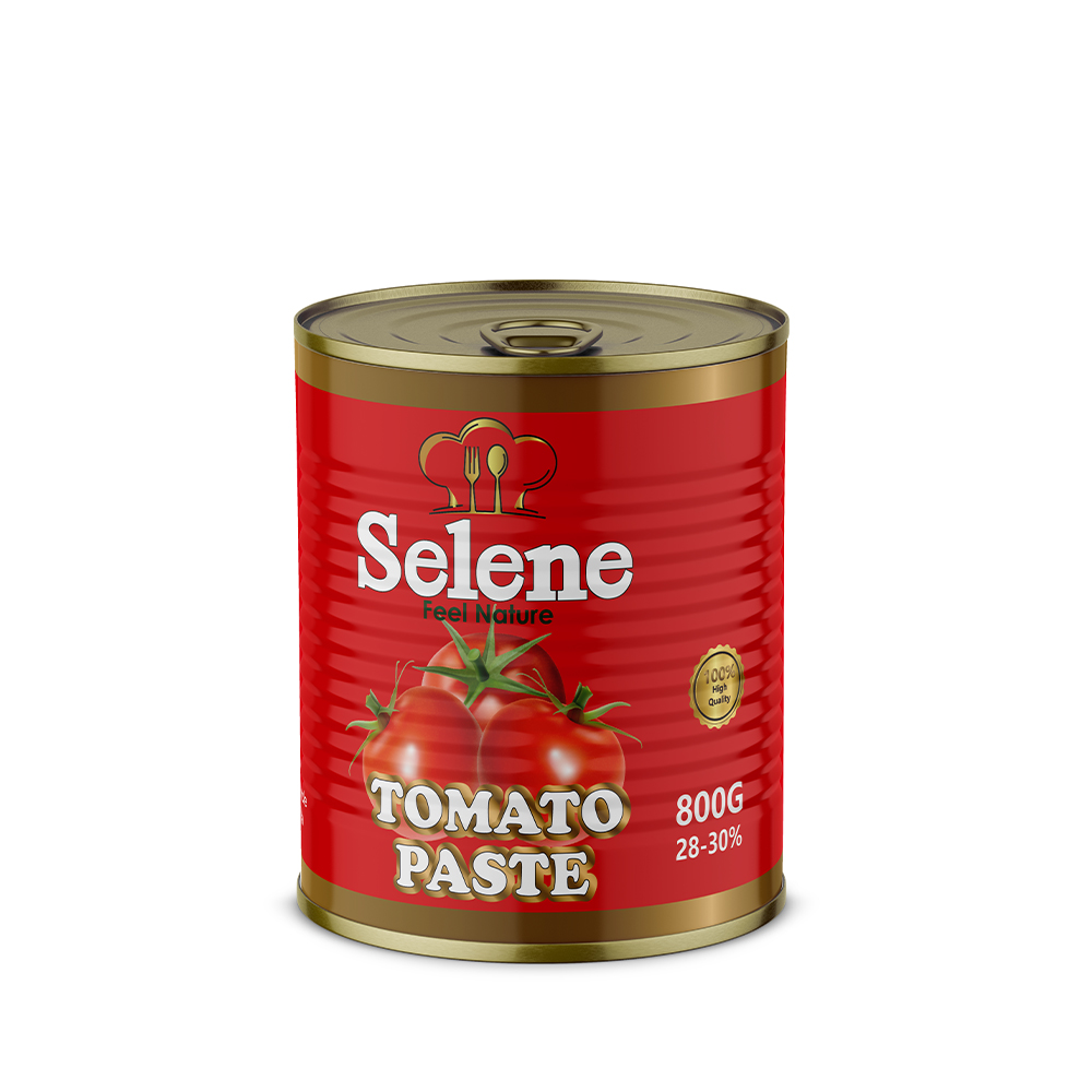 Tin tomato paste 800g