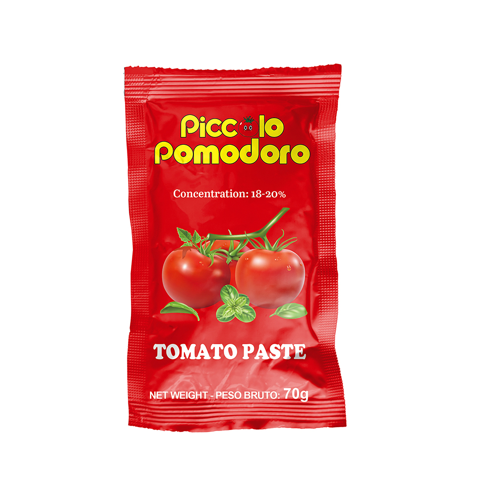 Sachet tomato paste 70g