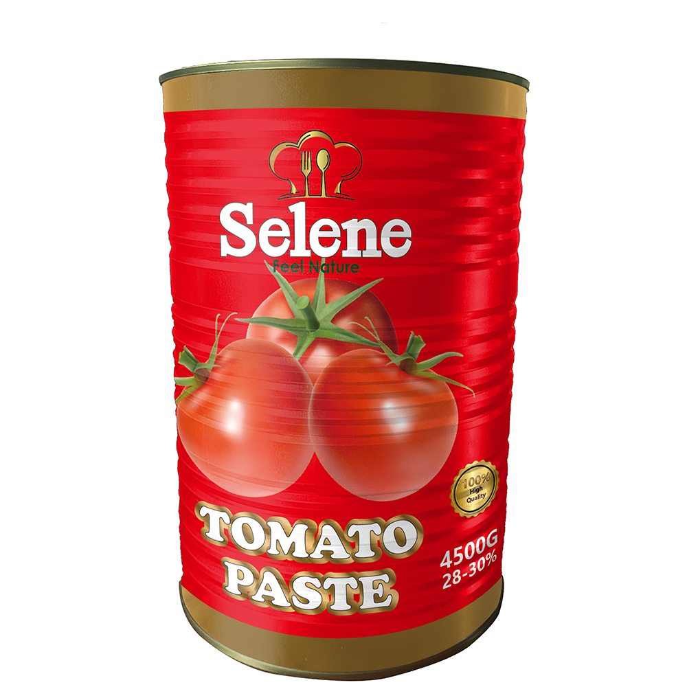 Tin tomato paste 4500g