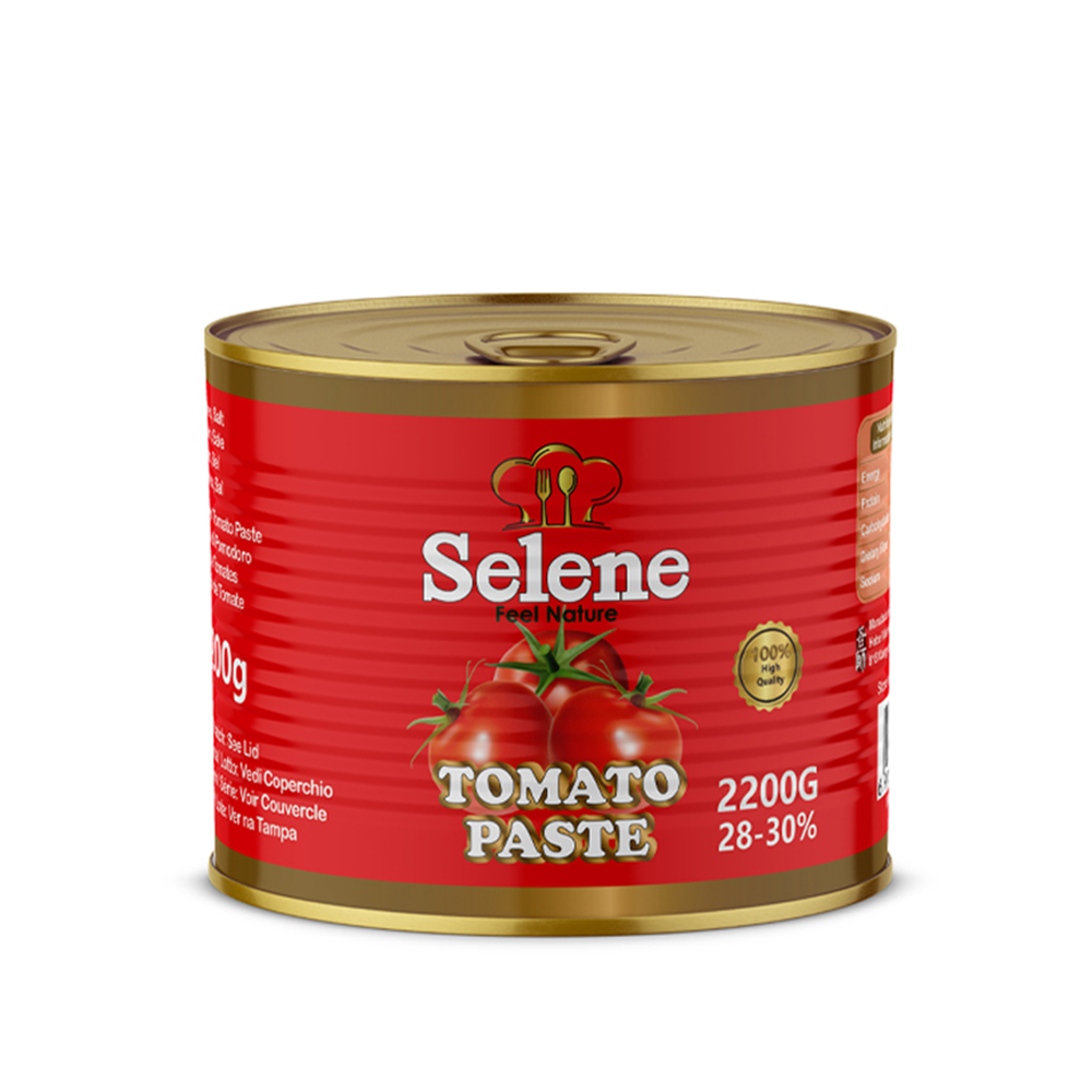 Tin tomato paste 2200g