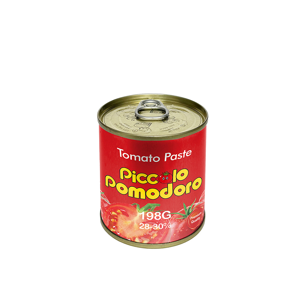 Tin tomato paste 198g