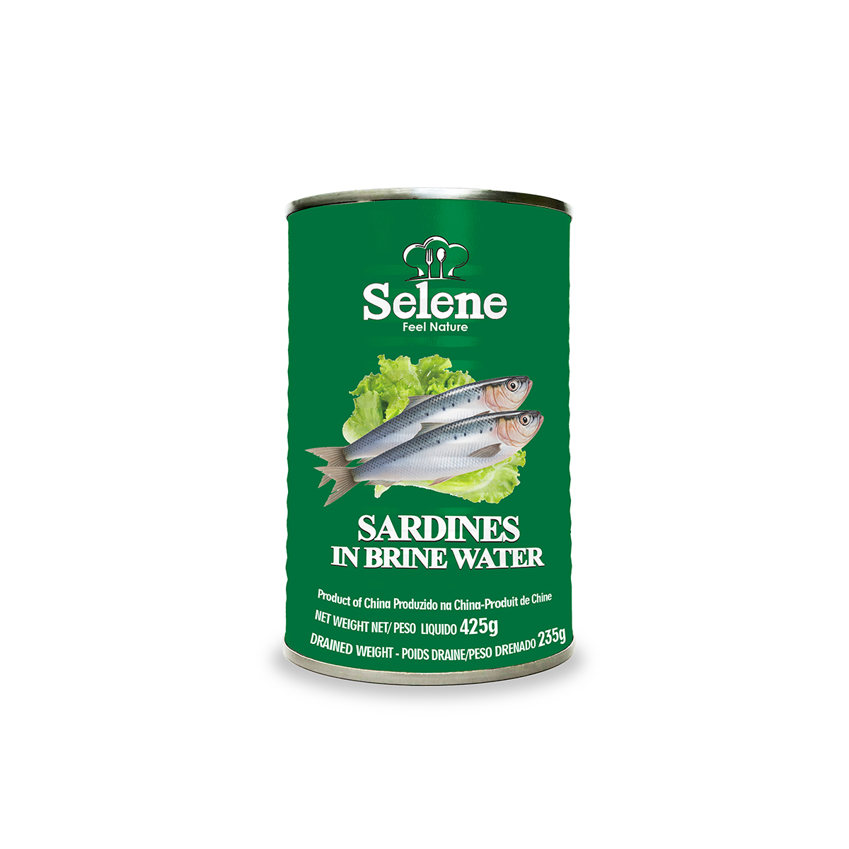 Sardines in brine water 425g