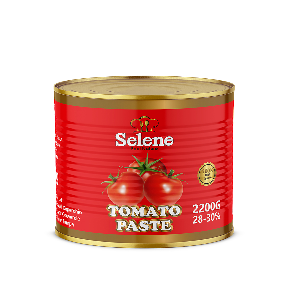 Tin tomato paste 2200g